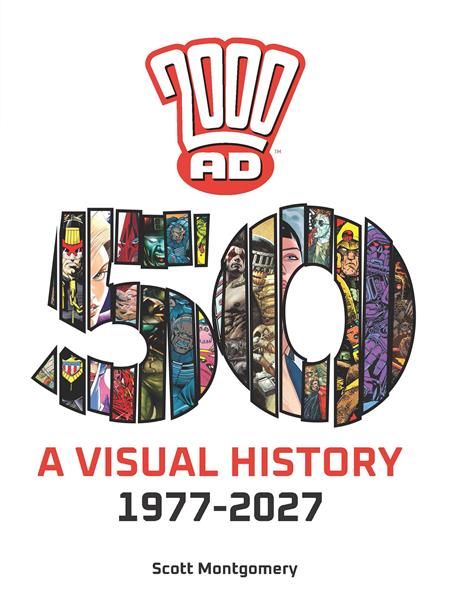 2000 AD A Visual History 1977-2027 Hardcover 50th Anniversary Celebration - Release Estimate 01/27/2027 | BD Cosmos