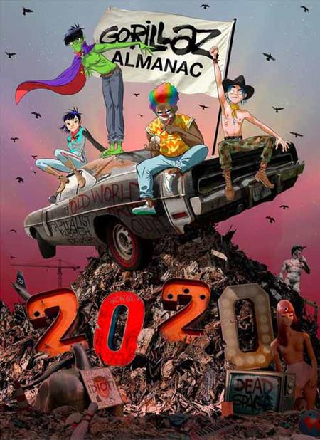 Gorillaz Almanac Hardcover - Release Estimate 01/27/2027 | BD Cosmos