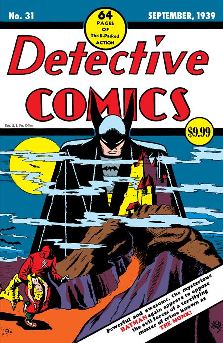 Detective Comics #31 Facsimile DC B Bob Kane Foil 02/05/2025 | BD Cosmos