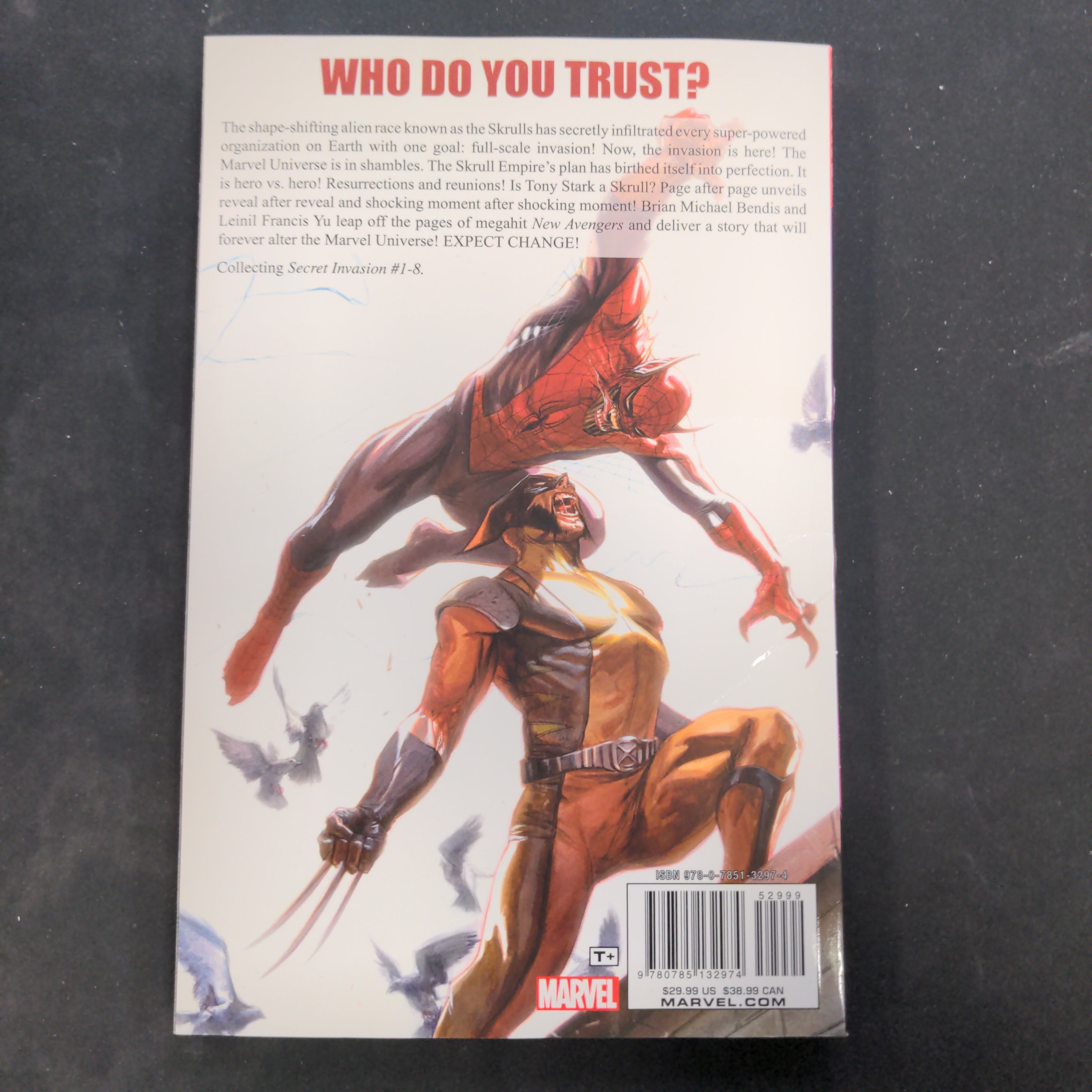 SECRET INVASION TPB - HEAVILY DAMAGED | BD Cosmos