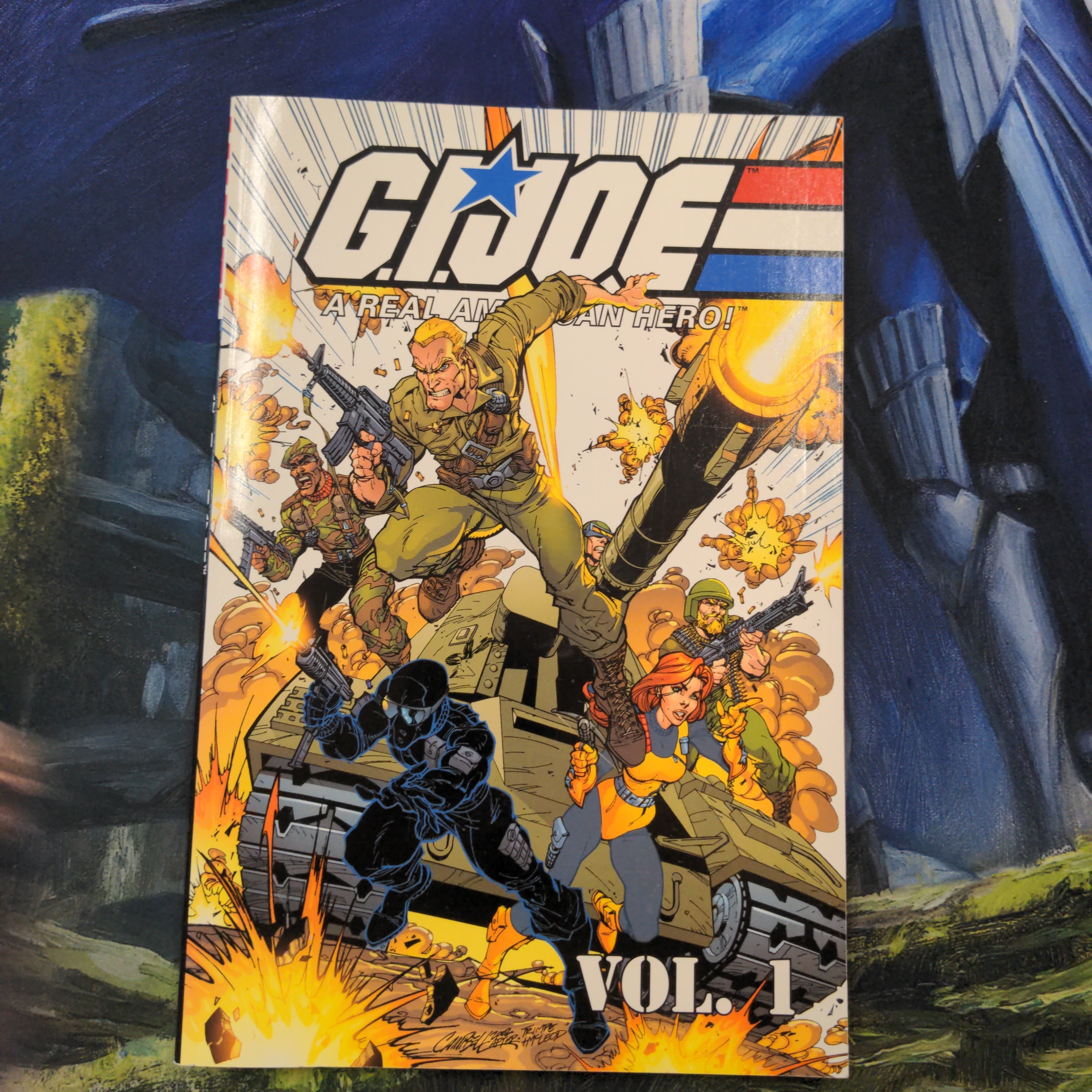 G.I. Joe: A Real American Hero Volume 1 Softcover | BD Cosmos