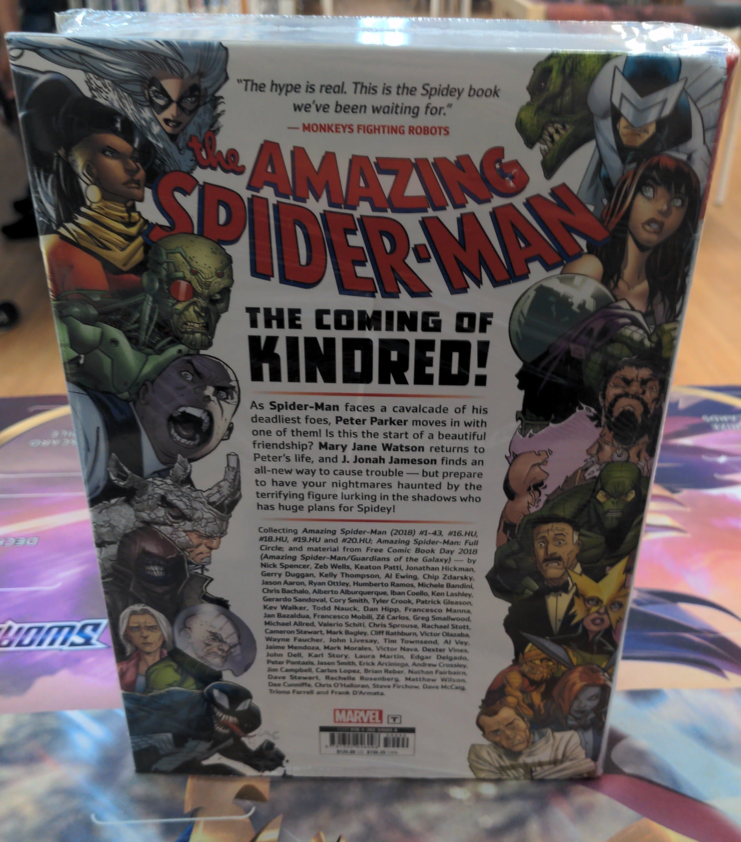 Amazing Spider-Man By Spencer Omnibus HC Vol 1 Kindred - SPINE Damaged | BD Cosmos