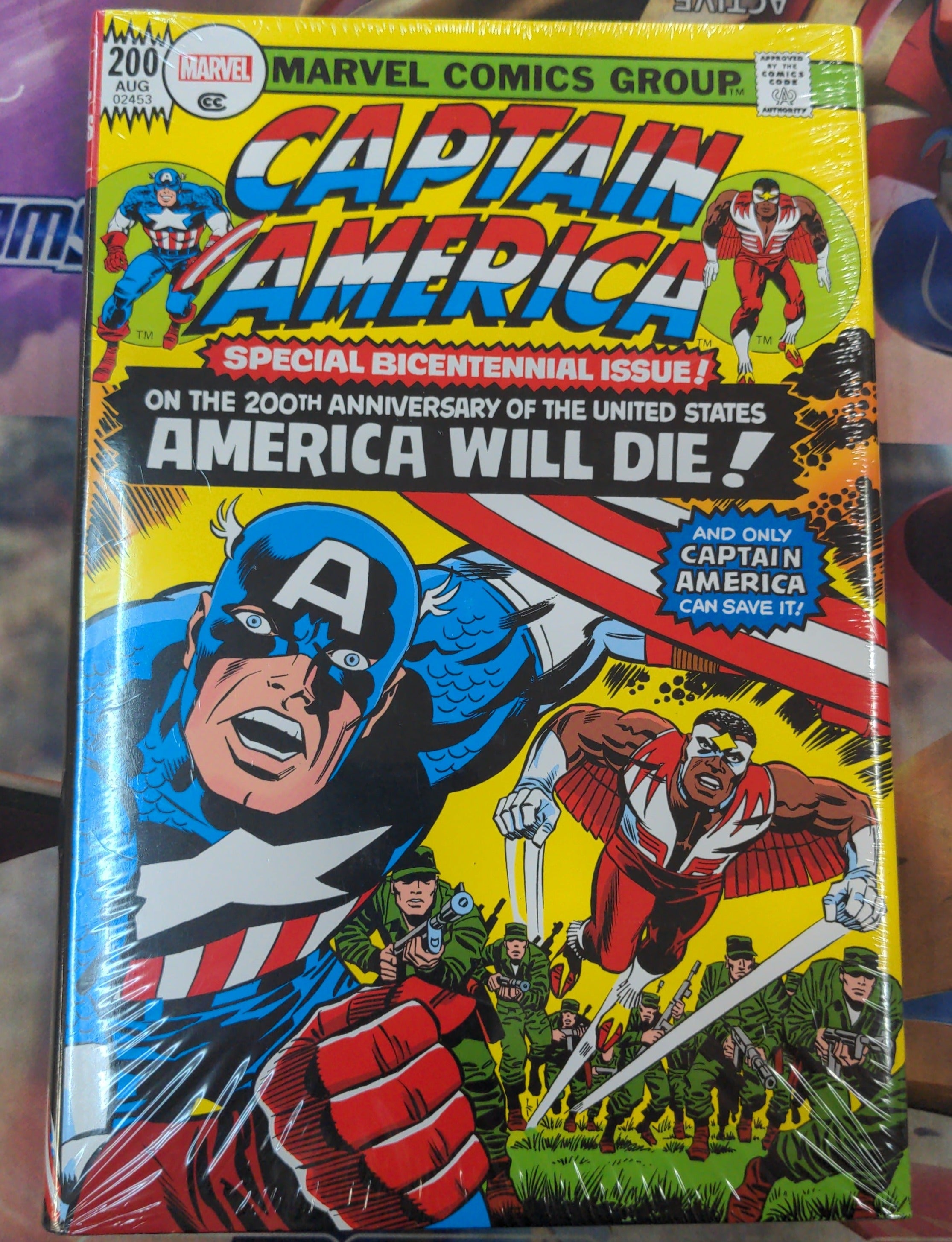 Captain America By Jack Kirby Omnibus Hardcover New Printing Direct Market Variant | BD Cosmos