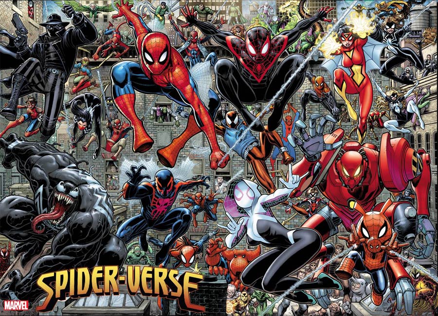 Spider-Verse Arthur Adams Poster | BD Cosmos