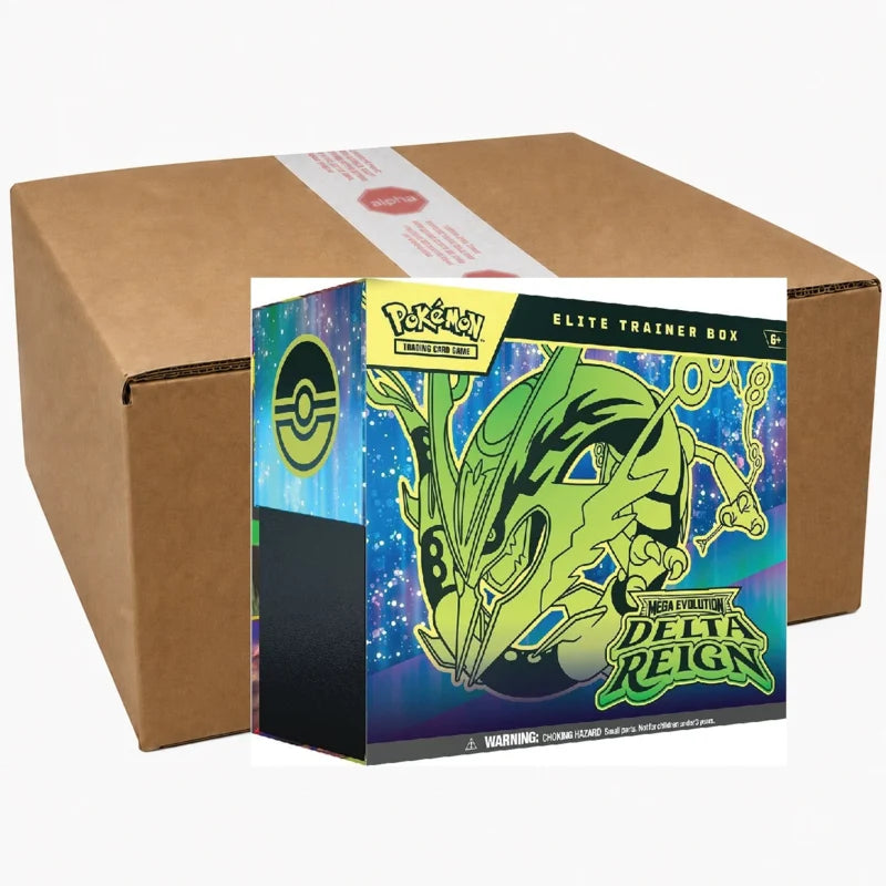 POKEMON TCG ME06: DELTA REIGN ELITE TRAINER BOX CASE - LIMIT 1 PER ORDER - NOV 6TH [READ DESCRIPTION] | BD Cosmos