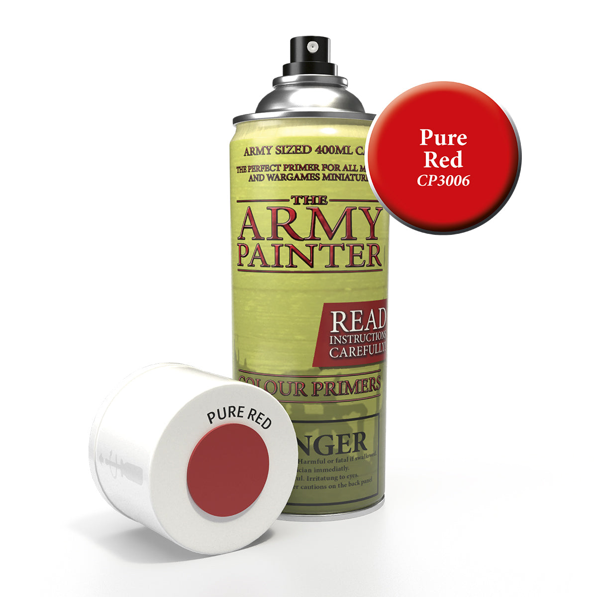 ARMY PAINTER COLOUR PRIMER: PURE RED | BD Cosmos