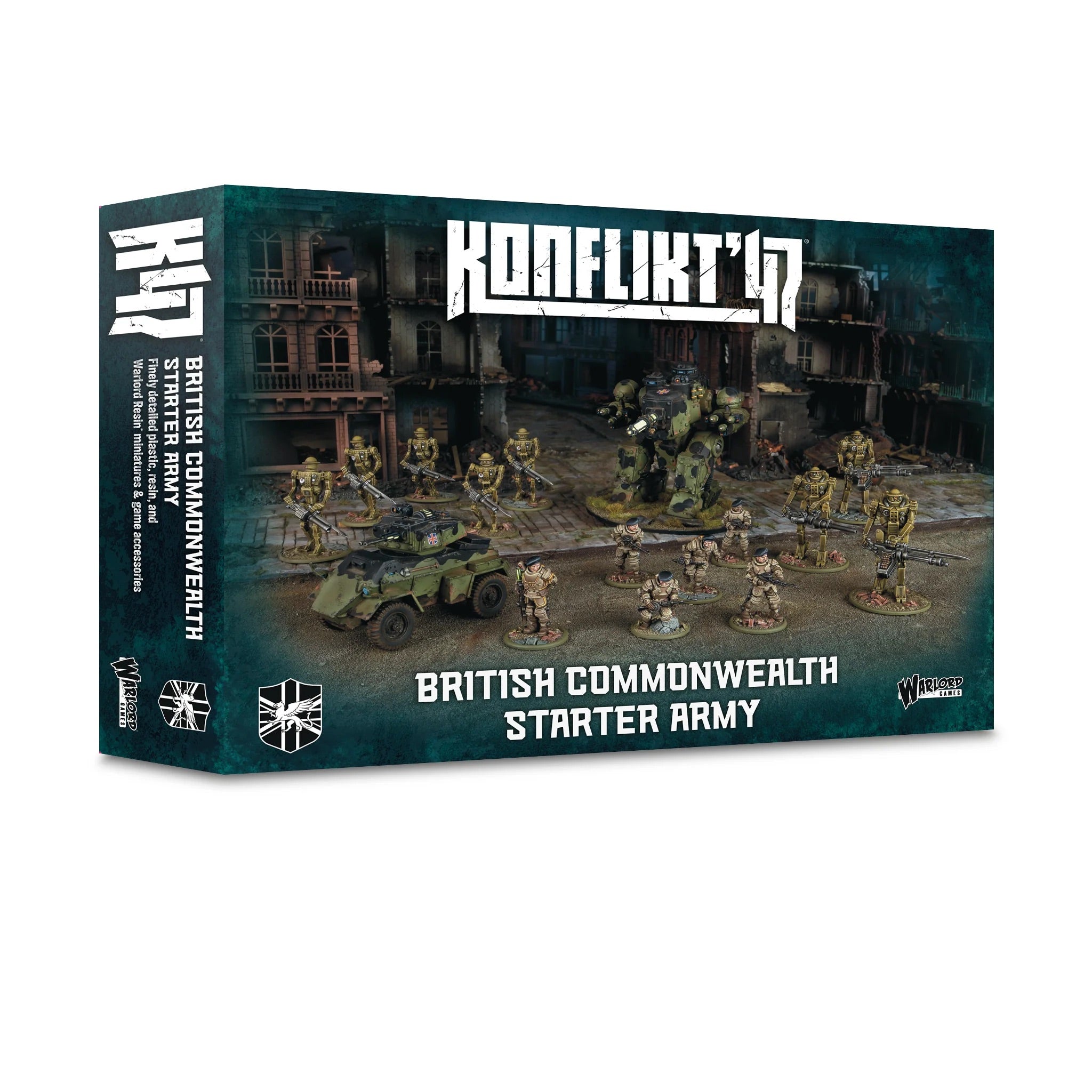 KONFLIKT '47: BRITISH COMMONWEALTH STARTER ARMY | BD Cosmos