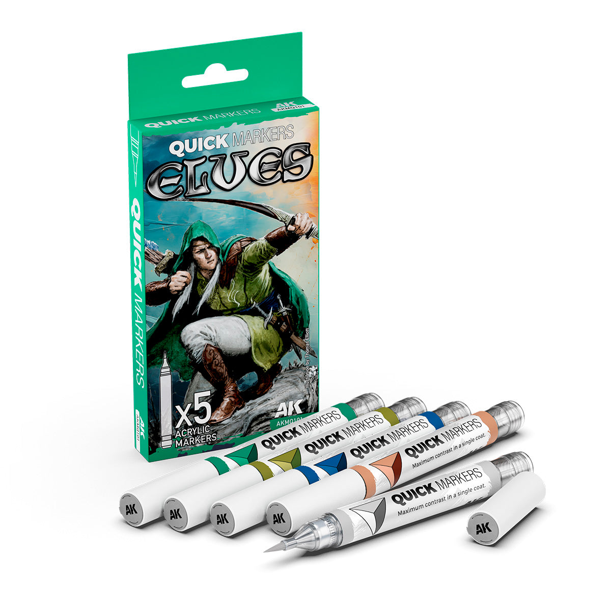AK INTERACTIVE: ELVES QUICK MARKERS SET | BD Cosmos