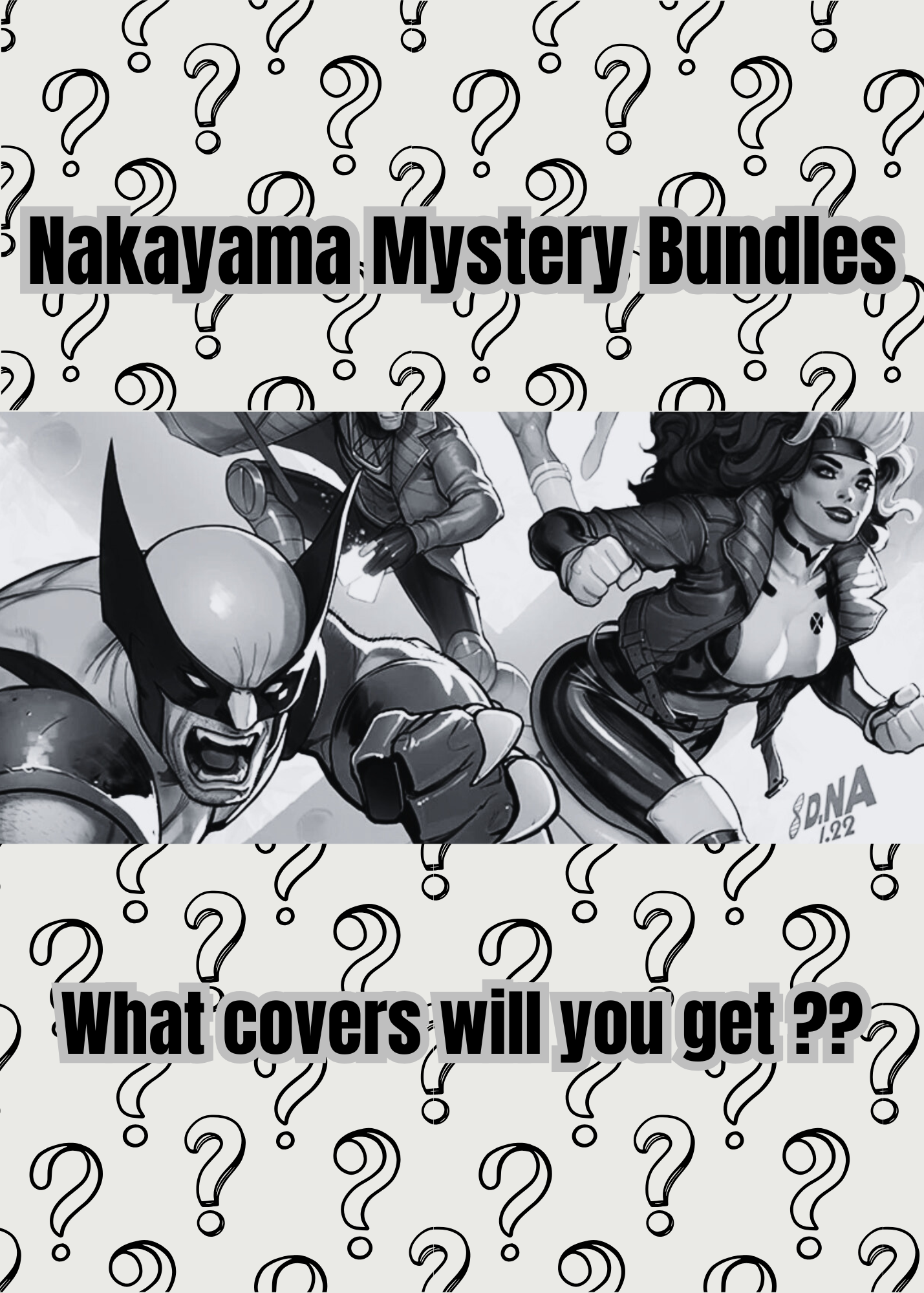 Nakayama Mystery Bundles [5 Comic Books] | BD Cosmos