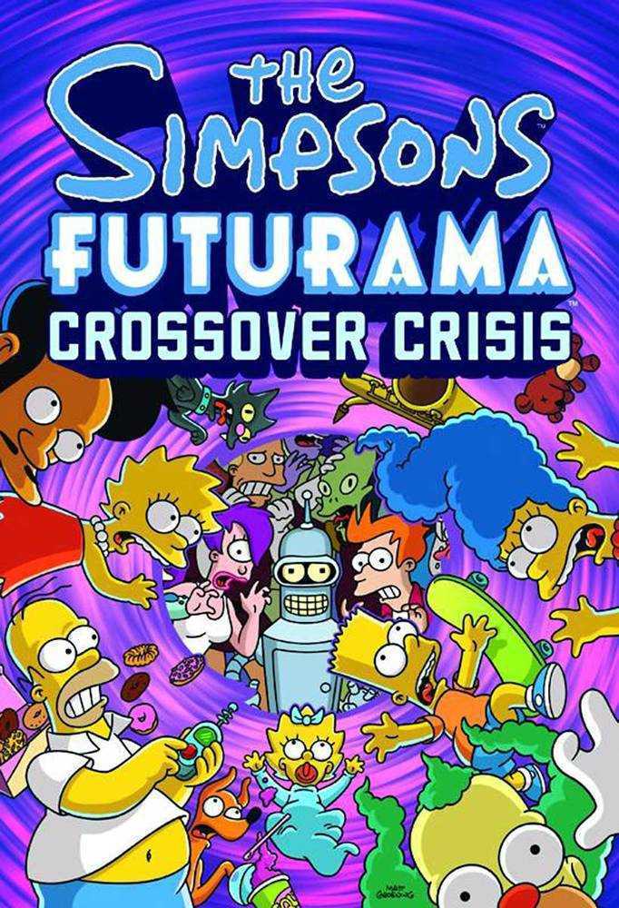 Simpsons Futurama Crossover Crisis Slipcase Hardcover | BD Cosmos