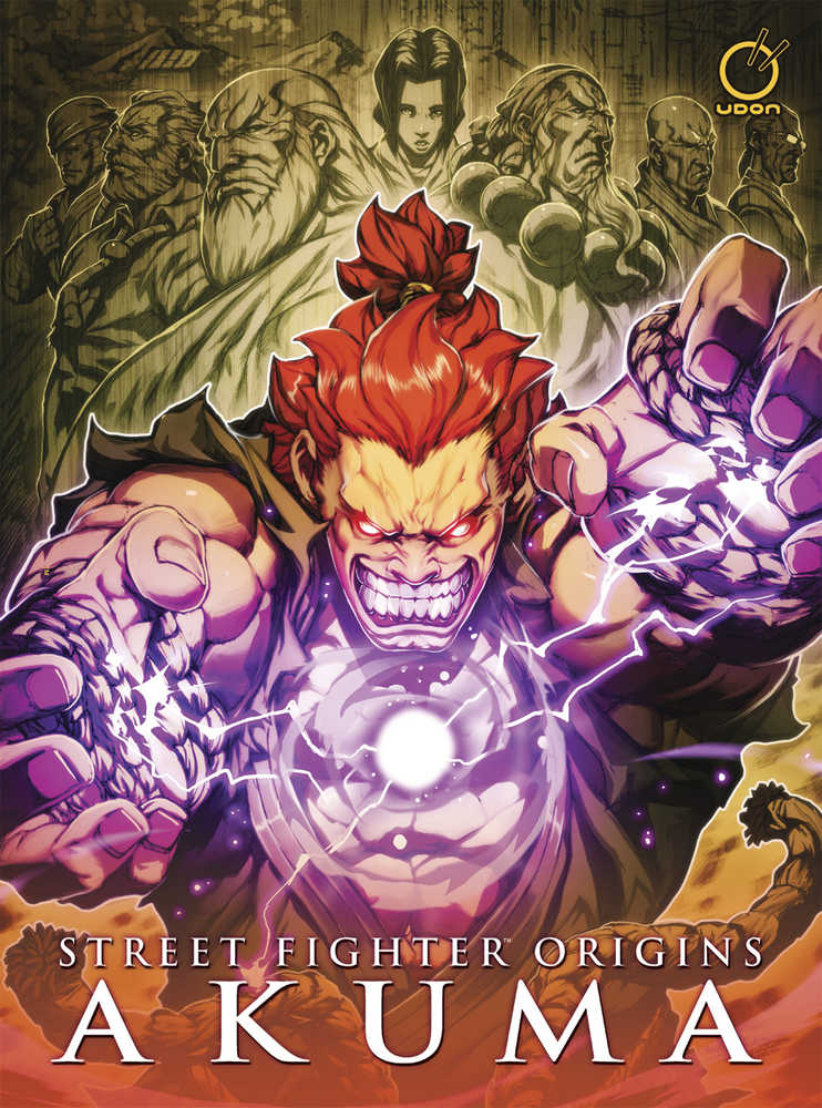 Street Fighter Origins Akuma Hardcover | BD Cosmos