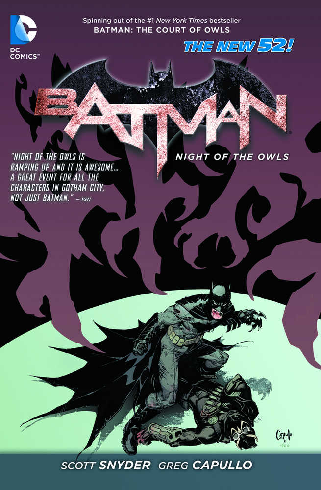 Batman: Night of the Owls (The New 52) | BD Cosmos
