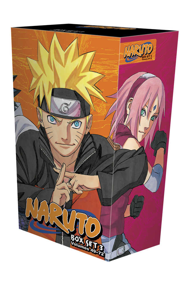 Naruto Manga Box Set 3 Vols 49 - 72 | BD Cosmos