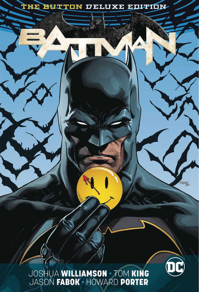 Batman Flash The Button Deluxe Edition Hardcover (Rebirth) | BD Cosmos