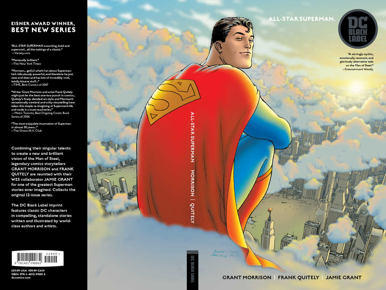 All Star Superman TPB Black Label | BD Cosmos