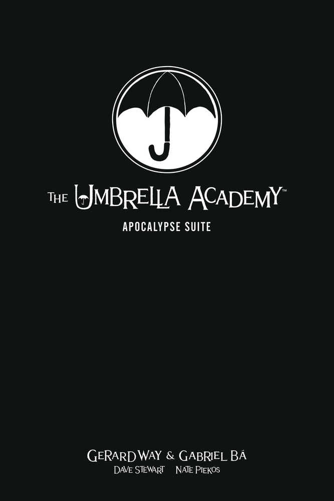 Umbrella Academy Library Edition Hardcover Volume 01 Apocalypse Suite | BD Cosmos