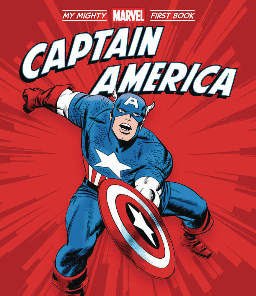 Captain America My Mighty Marvel First Book Board Book | BD Cosmos
