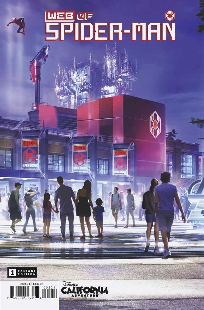 Web Of Spider-Man #1 Disney Attraction Variant Marvel June 09, 2021 | BD Cosmos