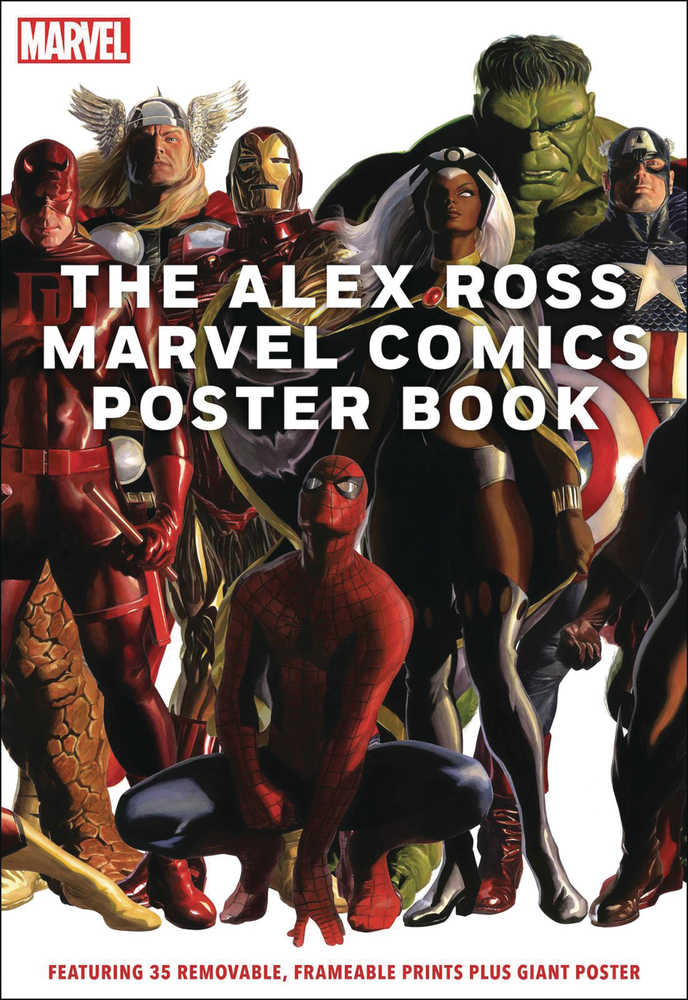 Alex Ross Marvel Comics Poster Book Softcover New Printing | BD Cosmos