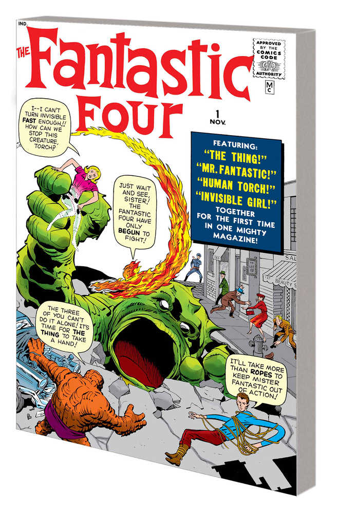 Mighty Marvel Masterworks Fantastic Four Graphic Novel TPB Volume 01 Greatest Heroes Direct Market Va | BD Cosmos