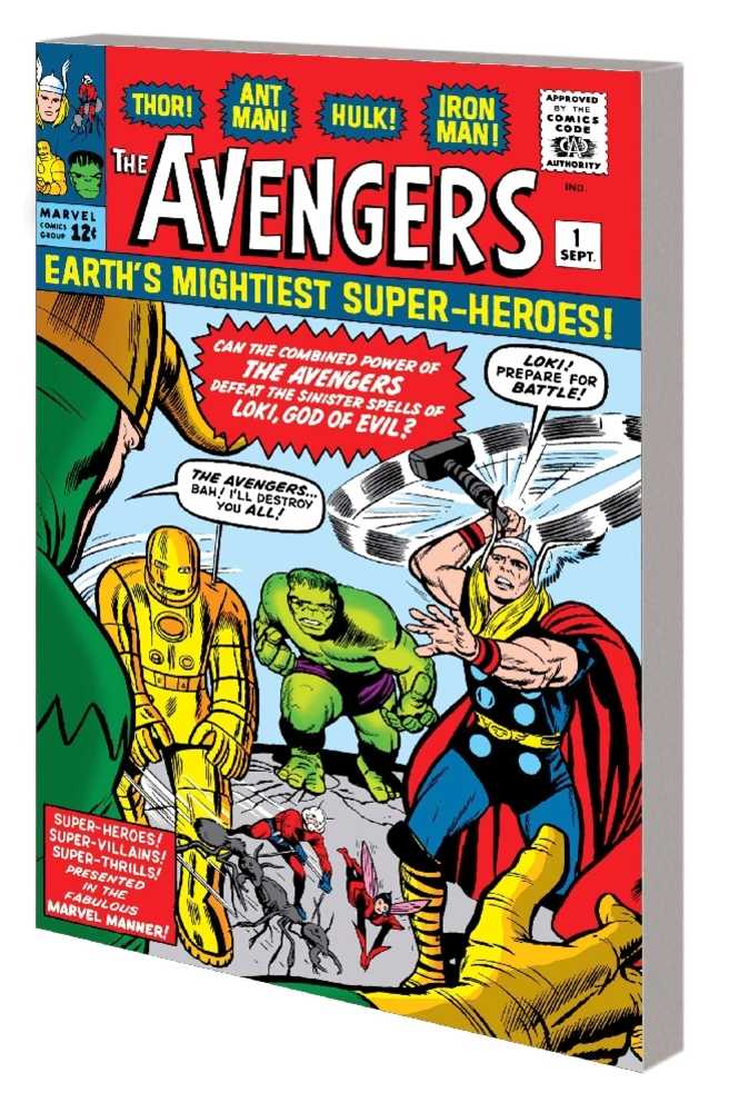 Mighty Marvel Masterworks Avengers Coming Avengers Graphic Novel TPB Volume 01 Original Direct Market Variant | BD Cosmos
