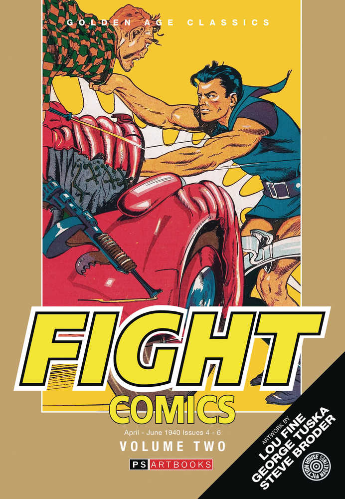 Golden Age Classics Fight Comics Hardcover Volume 02 | BD Cosmos