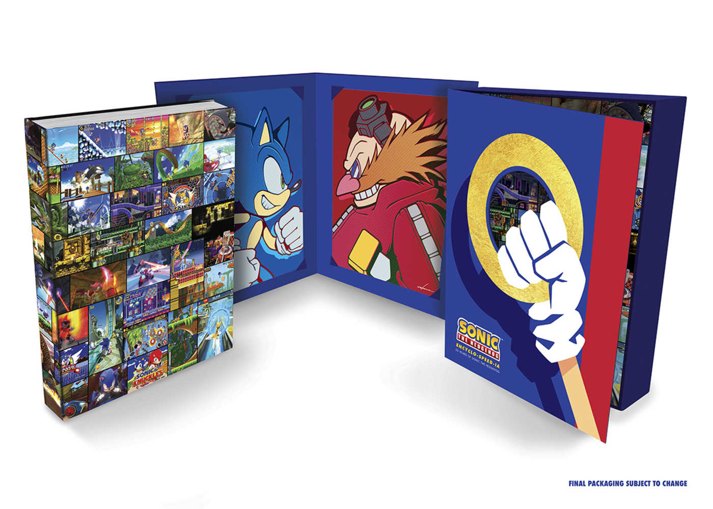 Sonic The Hedgehog Encyclospeedia Deluxe Edition Hardcover | BD Cosmos