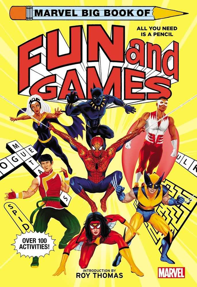 Marvel Big Book Of Fun And Games | BD Cosmos