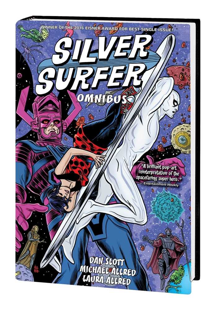 Silver Surfer Slott Allred Omnibus Hardcover Wrpad Cover New Printing | BD Cosmos