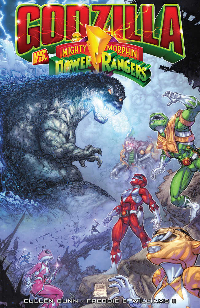Godzilla vs MMPR TPB | BD Cosmos