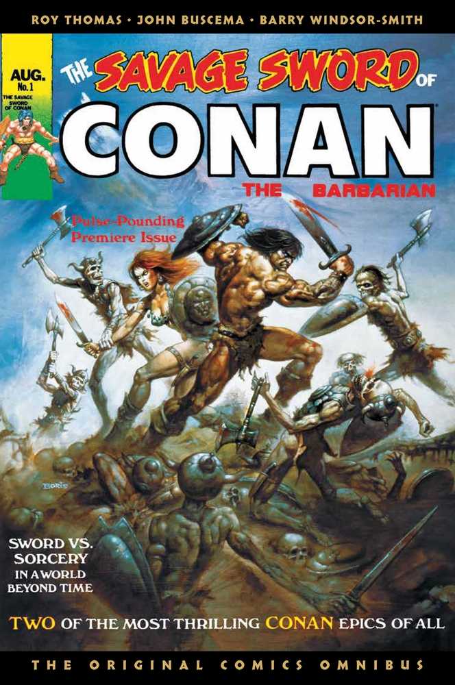 Savage Sword Of Conan Original Omni Reg Graphic Novel Volume 01 (Mature) | BD Cosmos