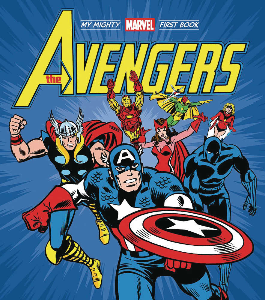 Avengers My Mighty Marvel First Book Board Book | BD Cosmos