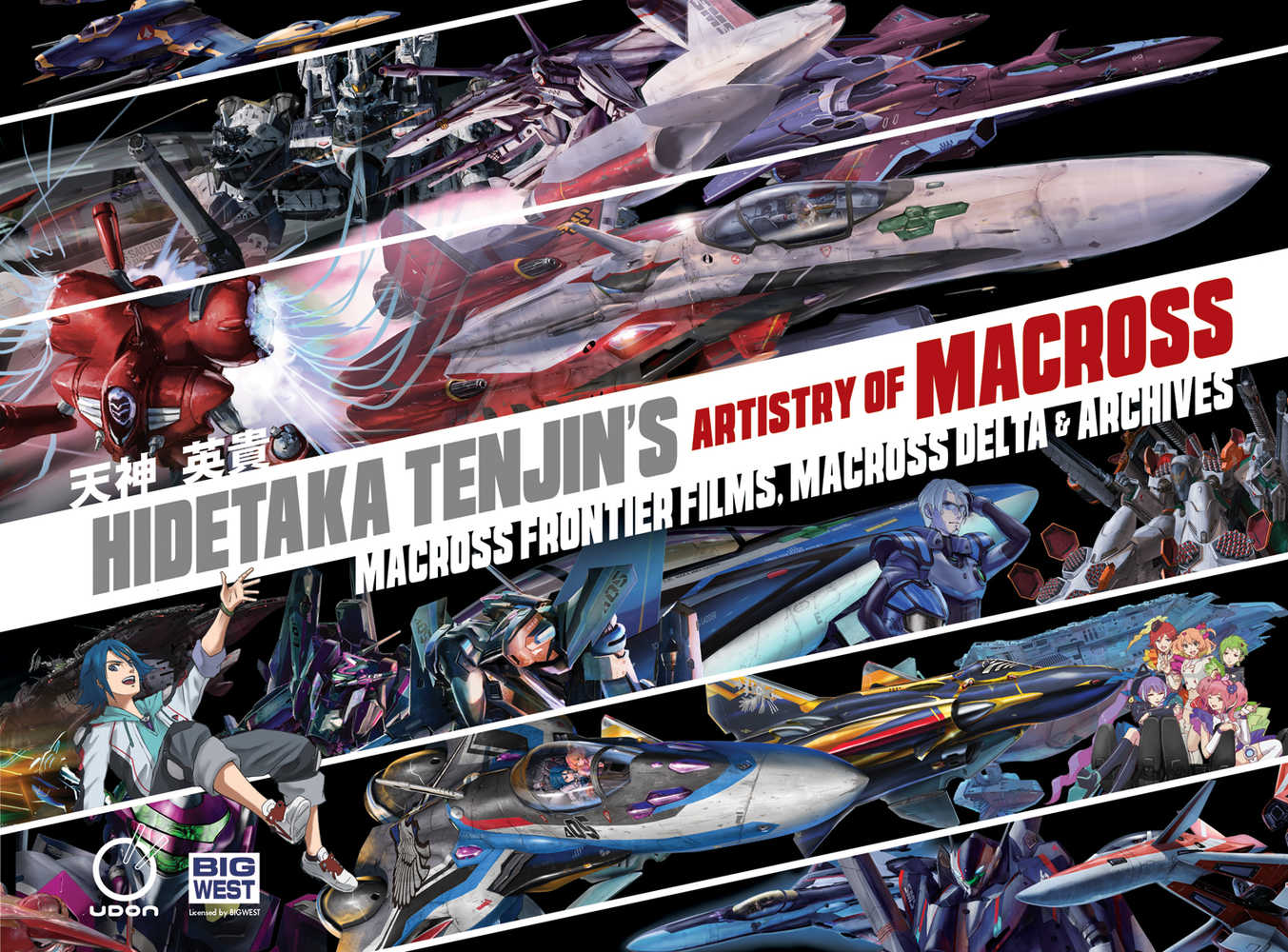 Hidetaka Tenjins Artistry Of Macross Hardcover Volume 02 | BD Cosmos