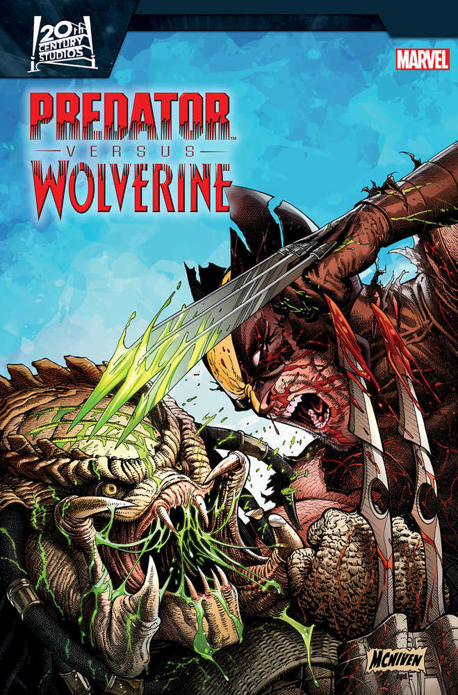Predator vs. Wolverine #1 (2023) MARVEL Mcniven 09/20/2023 | BD Cosmos