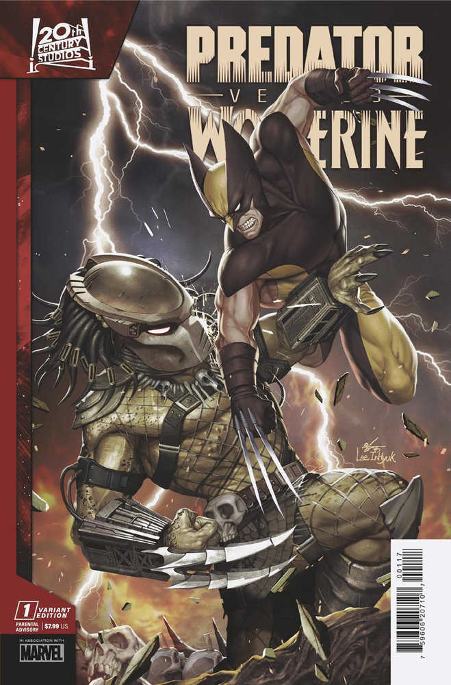 Predator contre Wolverine #1 MARVEL 1:50 Inhyuk Lee 09/20/2023 | BD Cosmos