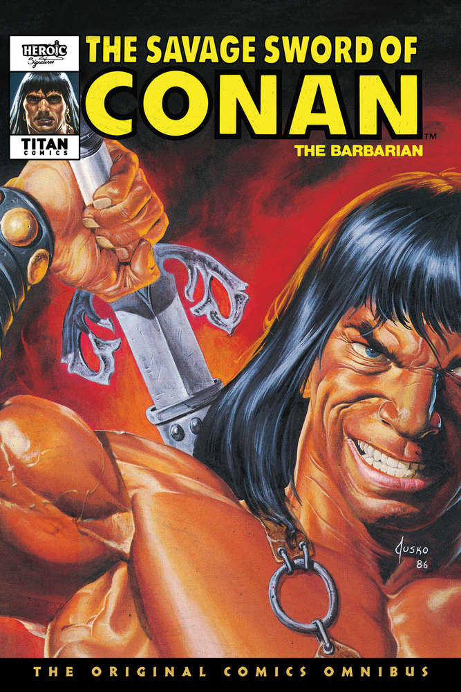 Savage Sword Conan Original Omni Reg Edition Hardcover Volume 09 (Mature) | BD Cosmos