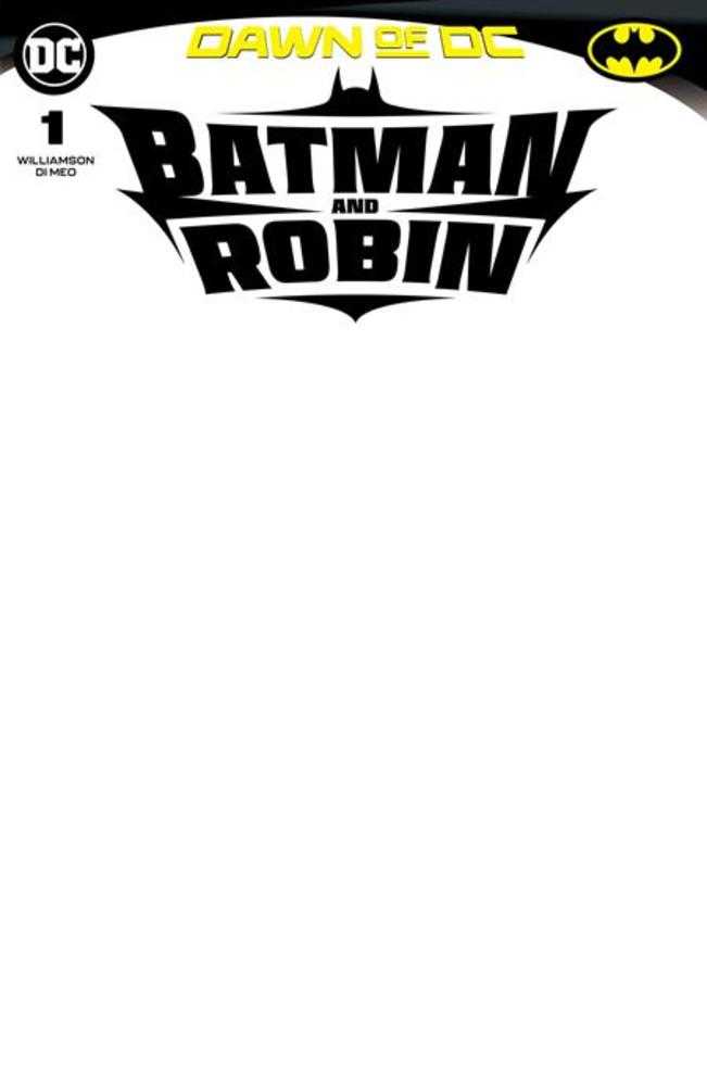 Batman And Robin #1 DC (2023) D Blank 09/13/2023 | BD Cosmos