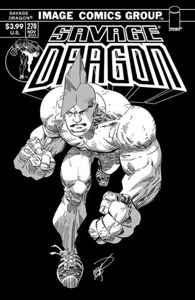 Savage Dragon #270 Image B Erik Larsen Commerce des années 70 05/29/2024 | BD Cosmos