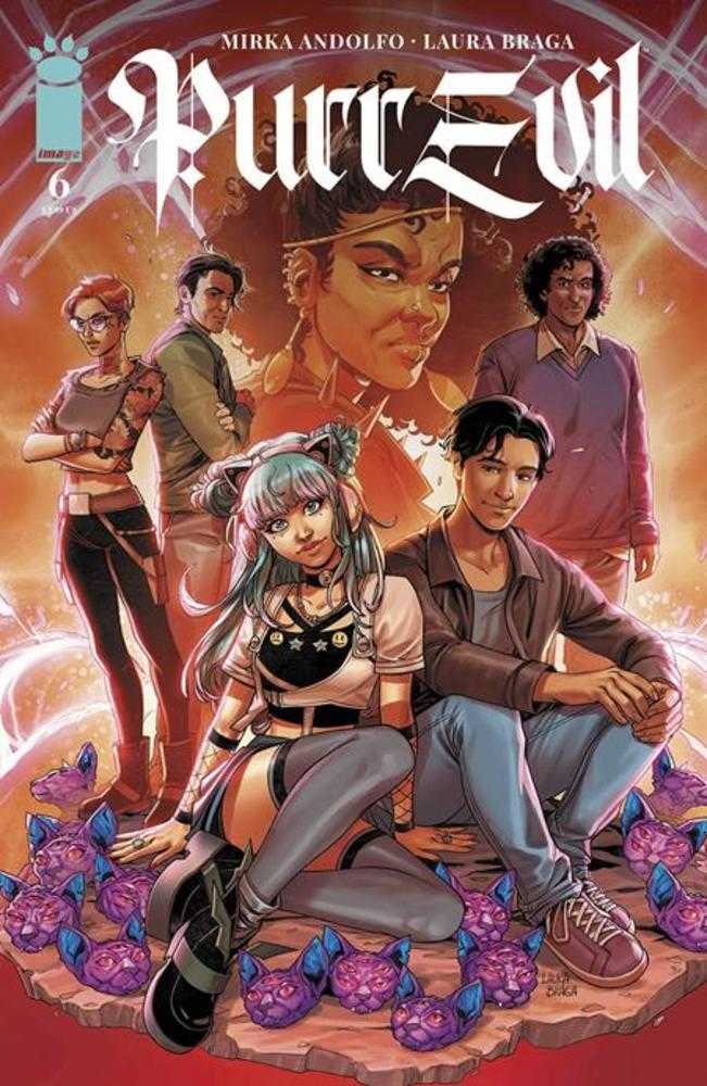 Purr Evil #6 (Of 6)  Cover A Laura Braga (Mature) | BD Cosmos
