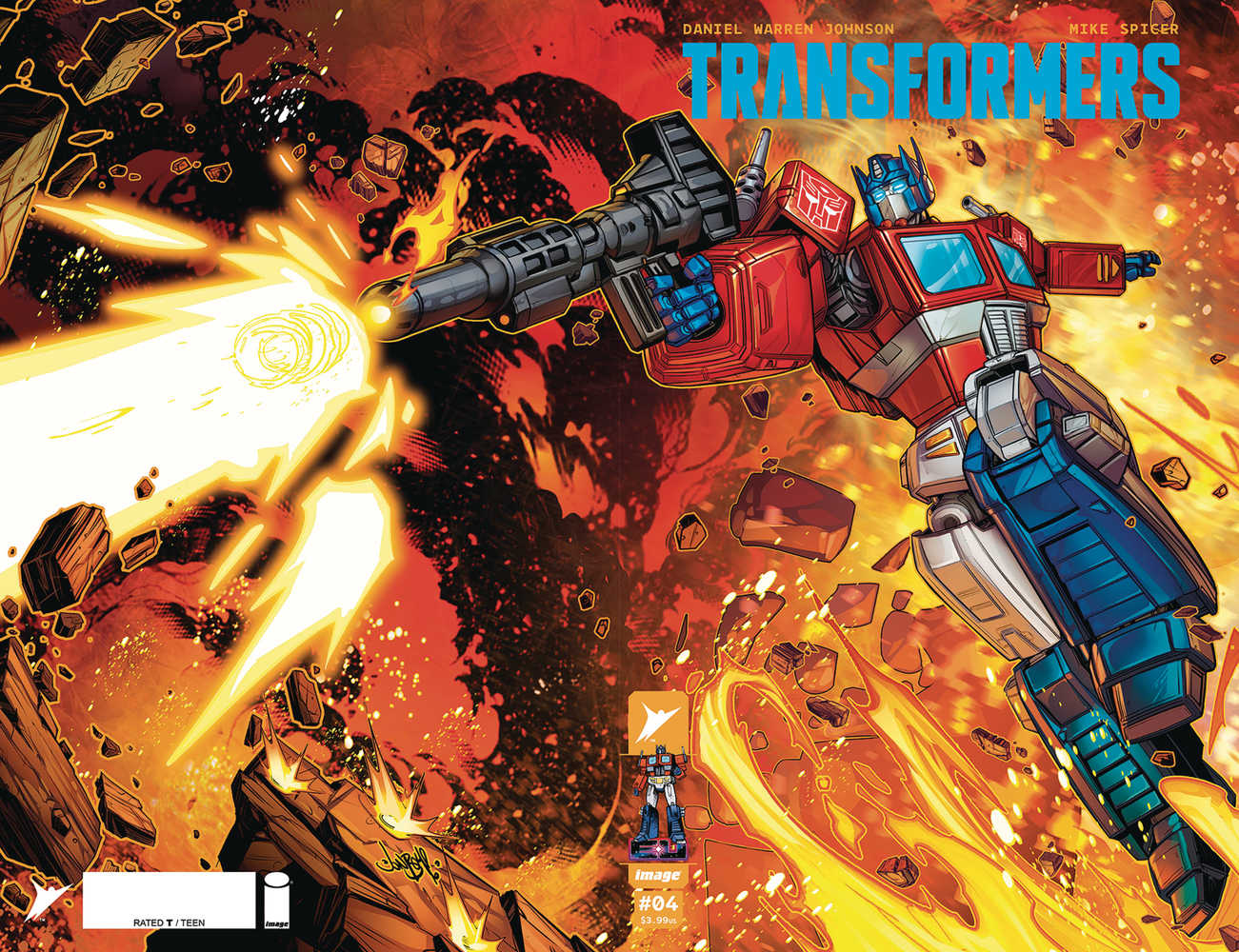 Transformers #4 Cover B Jonboy Meyers Wraparound Variant | BD Cosmos