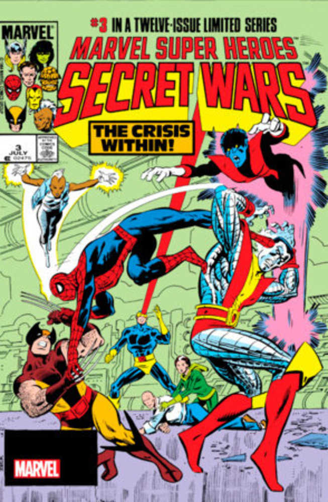 Msh Secret Wars Facsimile Edition #3 | BD Cosmos
