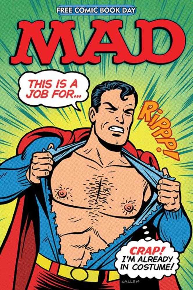 Free Comic Book Day 2024 - Bundle Of 25 - Mad Magazine Special Edition | BD Cosmos