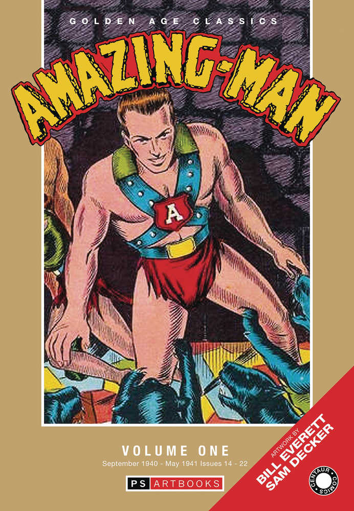 Golden Age Classics Amazing Man Hardcover Volume 01 | BD Cosmos