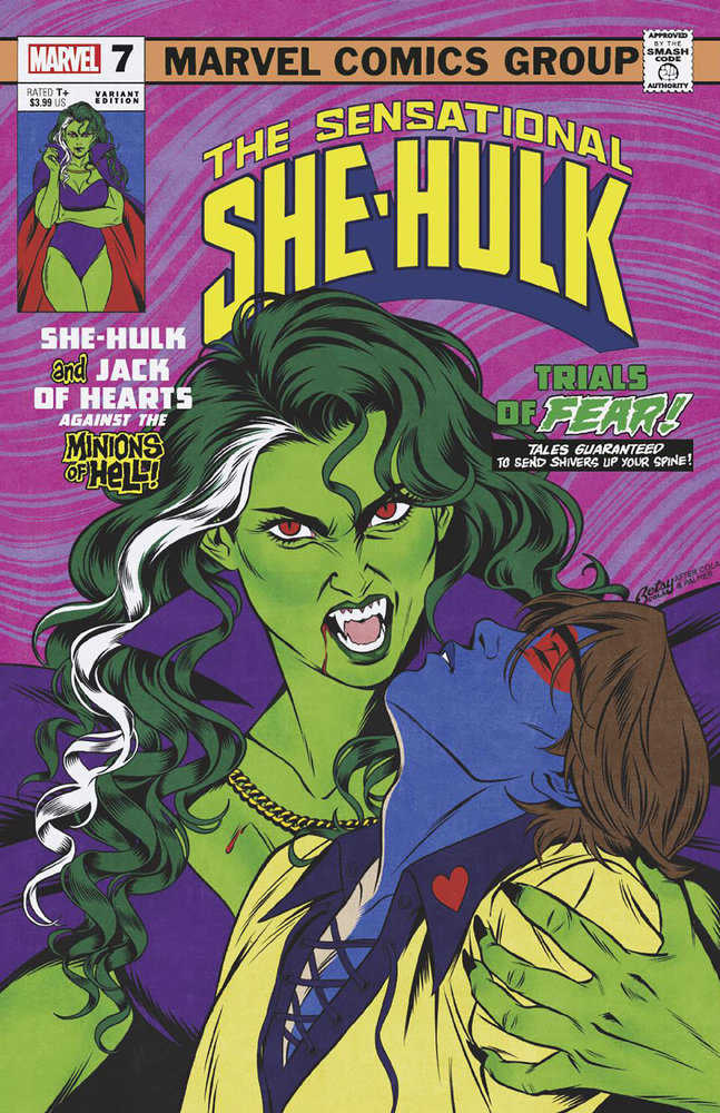 Sensational She-Hulk #7 Betsy Cola Vampire Variant | BD Cosmos