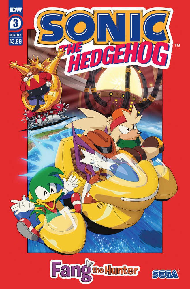 Sonic The Hedgehog: Fang The Hunter #3 Cover A (Hammerstrom) | BD Cosmos