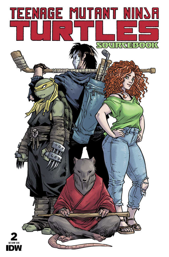 Teenage Mutant Ninja Turtles: Sourcebook #2 Cover A (Campbell) | BD Cosmos