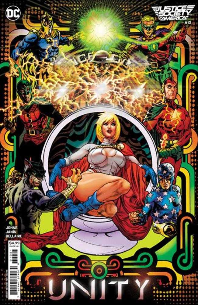 Justice Society Of America #10 (Of 12) Cover B Tony Harris Card Stock Variant | BD Cosmos