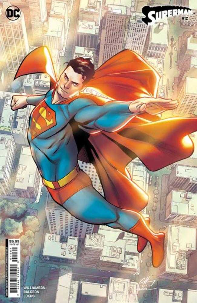 Superman #12 Cover C Clayton Henry Card Stock Variant | BD Cosmos
