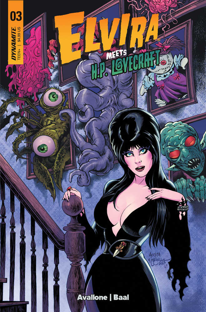 Elvira Meets Hp Lovecraft #3 Cover A Acosta | BD Cosmos