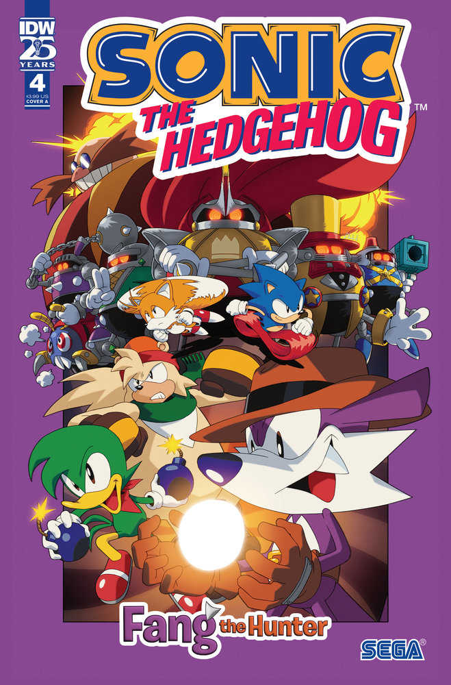 Sonic The Hedgehog: Fang The Hunter #4 Cover A (Hammerstrom) | BD Cosmos